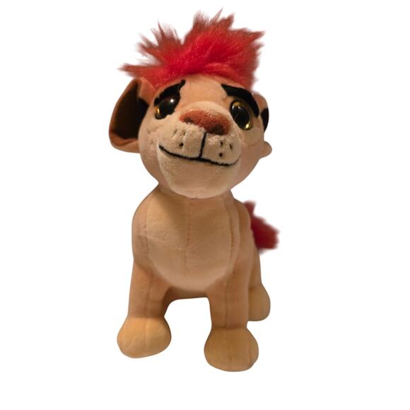 Ty Disney Lion‎ Guard Kion Beanie Baby Red Hair 6 Inch no hanging tag - Picture 1 of 7